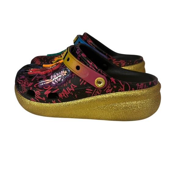 Crocs Rainbow High Classic High Cutie Clogs Size 5 Juniors - Picture 2 of 11